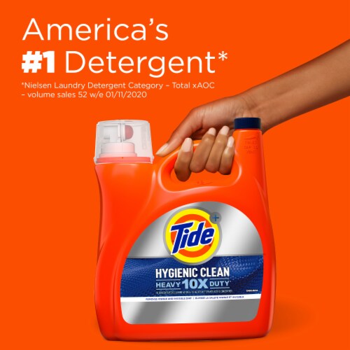 Tide® HE Hygienic Clean Heavy Duty Original Liquid Laundry Detergent Perspective: left