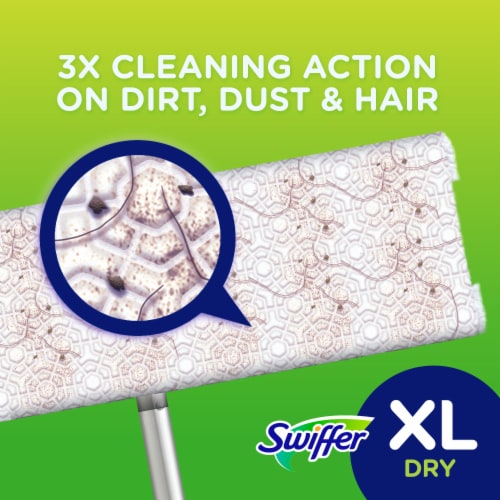 Swiffer Sweeper XL Dry Sweeping Cloths Perspective: left