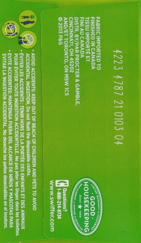 Swiffer® Sweeper Febreze Sweet Citrus and Zest Dry Cloth Refills Perspective: left