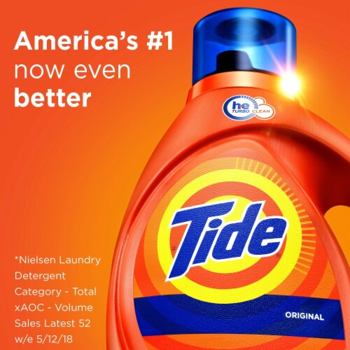 Tide Original Liquid Laundry Detergent Perspective: left
