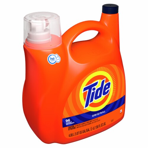 Tide Original Liquid Laundry Detergent Perspective: left