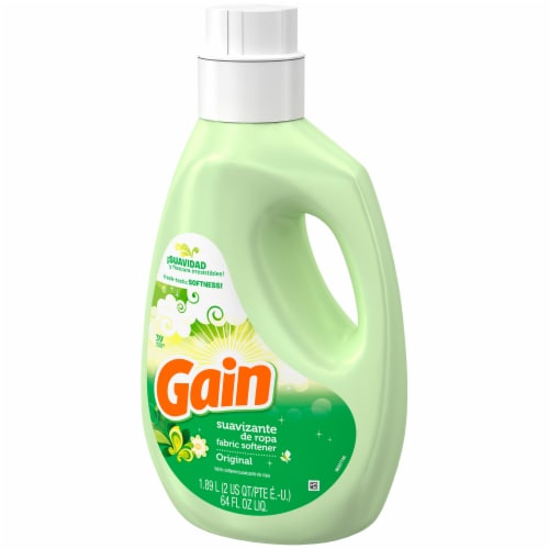 Gain Original Scent Fabric Softener Perspective: left