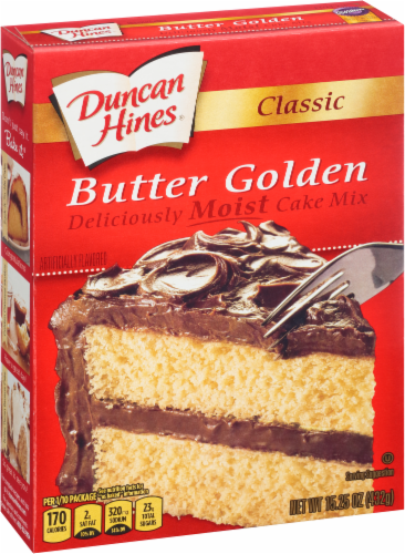 Duncan Hines Better Recipe Golden Cake Mix Perspective: left