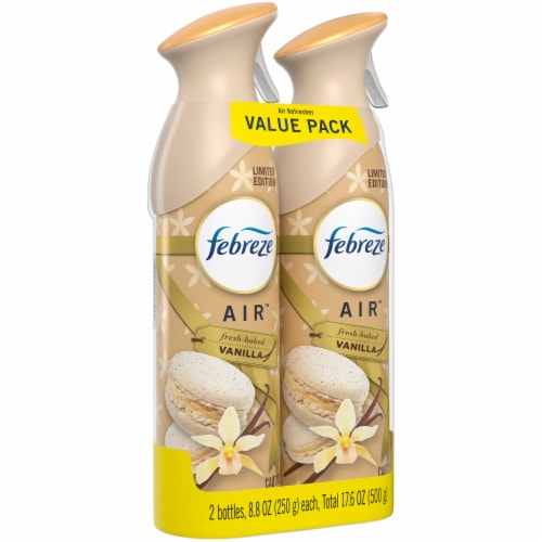Febreze Air Limited Edition Fresh Baked Vanilla Air Refresher Value Pack Perspective: left