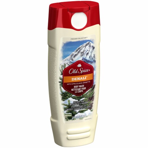 Old Spice Denali Body Wash Perspective: left