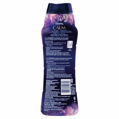 Downy Lavender and Vanilla Bean Infusions In-Wash Scent Booster Beads Perspective: left
