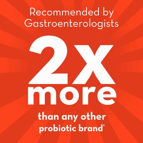 Align Advanced Prebiotic Fast-Acting Biotic Supplement Gummies Perspective: left
