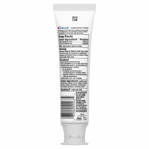 Crest Kid's featuring STAR WARS The Mandalorian Strawberry Flavor Toothpaste Perspective: left