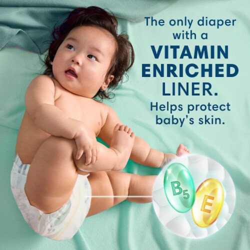Pampers Pure Protection Baby Diapers Size 3 (16-28 lbs) Perspective: left