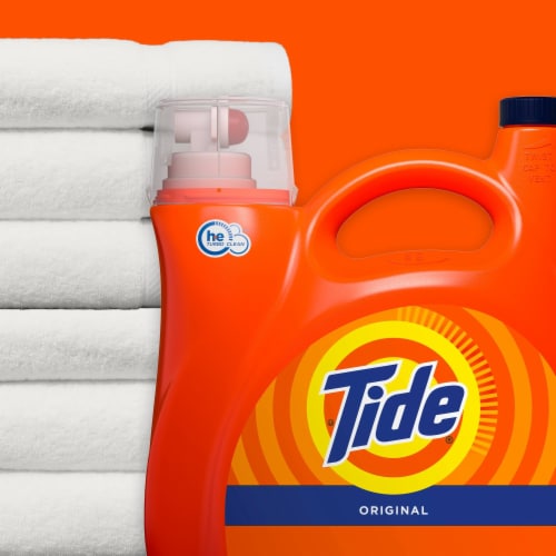 Tide HE Original Liquid Laundry Detergent Perspective: left