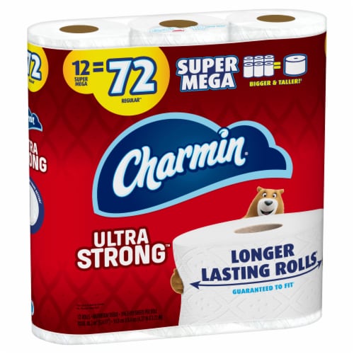 Charmin Ultra Soft Mega Roll Toilet Paper, 12 rolls - Pay Less Super Markets