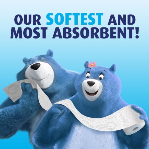 Charmin Ultra Soft Bathroom Tissue Perspective: left