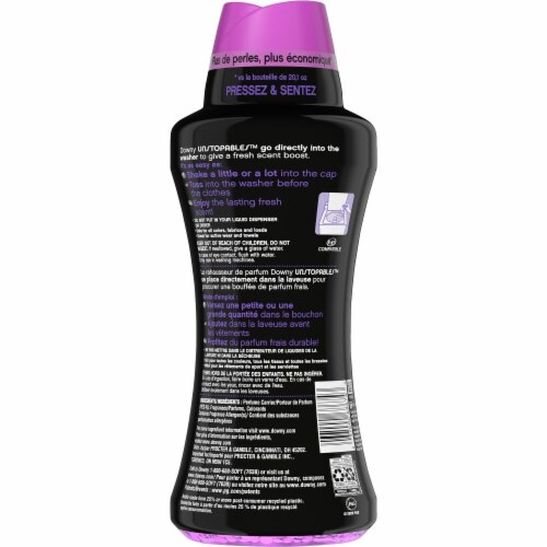 Downy® Unstopables Lush In-Wash Scent Booster Perspective: left