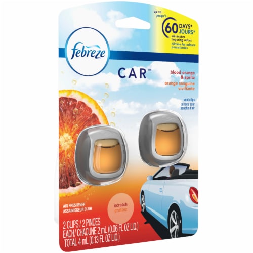 Febreze Car New Car Scent Vent Clip Auto Air Freshener, 0.06 oz - City  Market