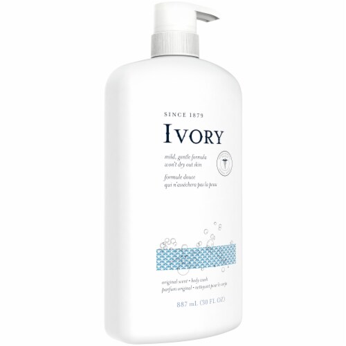 Ivory Body Wash Original Scent Perspective: left