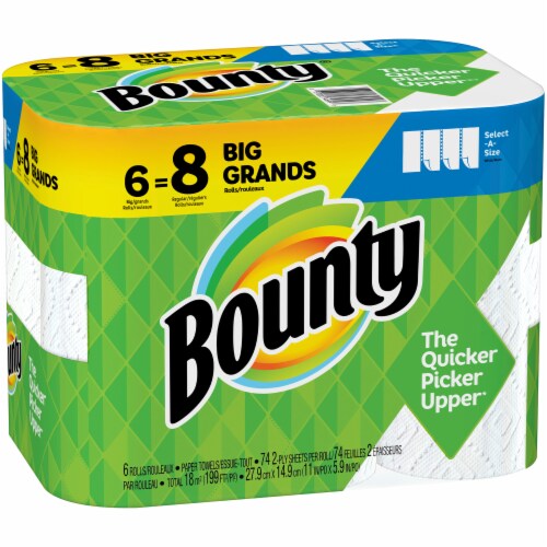 Bounty Select-A-Size Big Roll Paper Towels Perspective: left