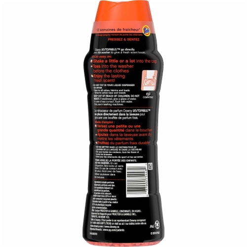 Downy® Unstopables™ Tide® Original In-Wash Scent Booster Perspective: left