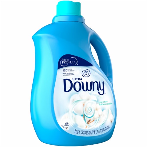 Downy Cool Cotton Fabric Softener Perspective: left