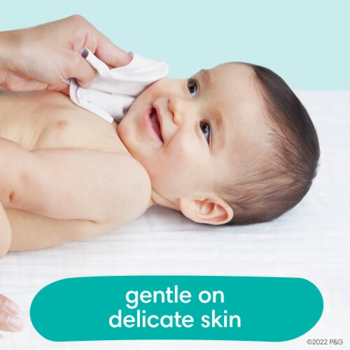 Pampers Fresh Scented Baby Clean Wipes Perspective: left