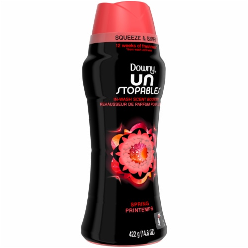 Downy Unstopables Spring Scent Boosters Perspective: left