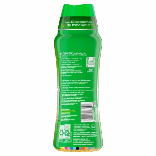 Gain Original Fireworks In-Wash Scent Booster Beads Perspective: left