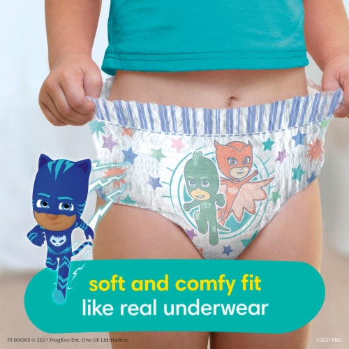 Pampers Easy Ups Boys Training Underwear 3T-4T Perspective: left