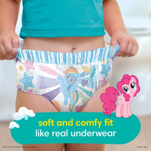 Pampers Easy Ups Training Pants Girls 3T-4T (30-40 lbs), 66 count - Harris  Teeter