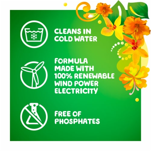 Gain + Aroma Boost Island Fresh Liquid Laundry Detergent Perspective: left