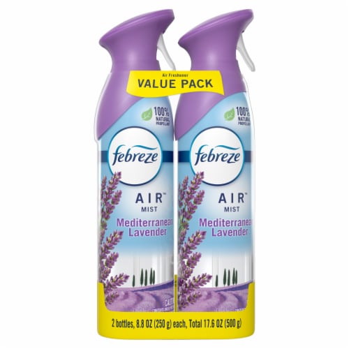 Febreze Mediterranean Lavender Odor Fighting Air Freshener Perspective: left