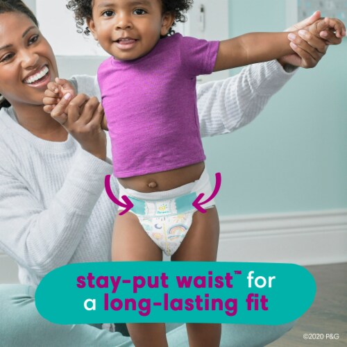 Pampers Cruisers Stay-Put Size 6 Diapers Perspective: left