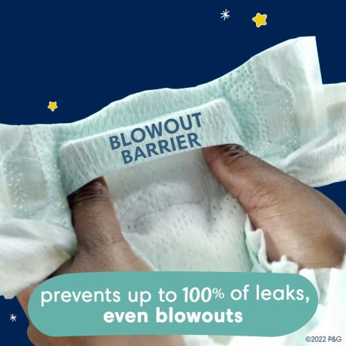 Pampers Swaddlers Overnight Diapers Size 6 Perspective: left