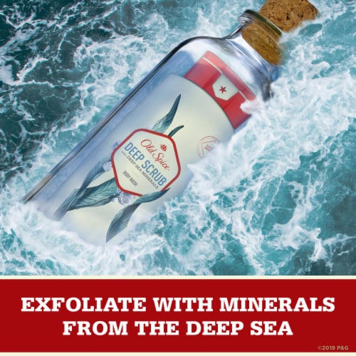 Old Spice® Men Body Wash Deep Scrub with Deep Sea Minerals Fresher Collection Perspective: left