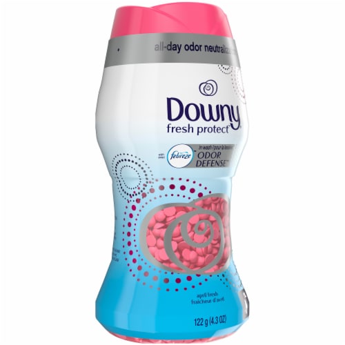Downy® Fresh Protect Febreze® April Fresh Scent Fabric Refresher Beads Perspective: left