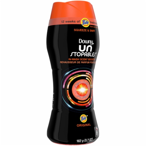 Downy Unstoppable Original Tide In-Wash Scent Booster Beads Perspective: left