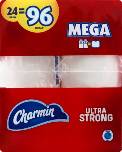 Charmin Ultra Strong Mega Toilet Paper Perspective: left