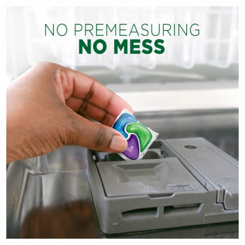 Cascade® Original ActionPac™ Fresh Scent Dishwasher Detergent Perspective: left