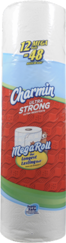 Charmin Ultra Strong Mega Roll Bath Tissue Perspective: left