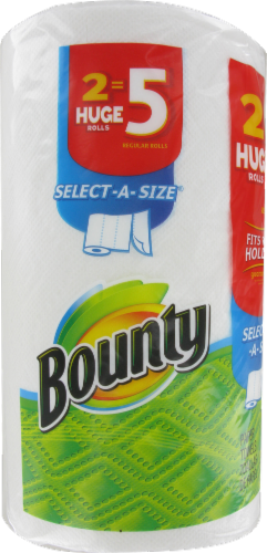 Bounty Select-A-Size Huge Roll Paper Towels Perspective: left