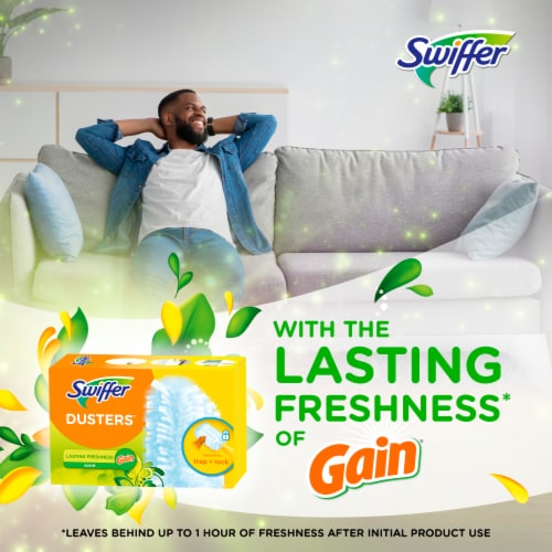 Swiffer Dusters Gain Original Scent Multi-Surface Refills Perspective: left