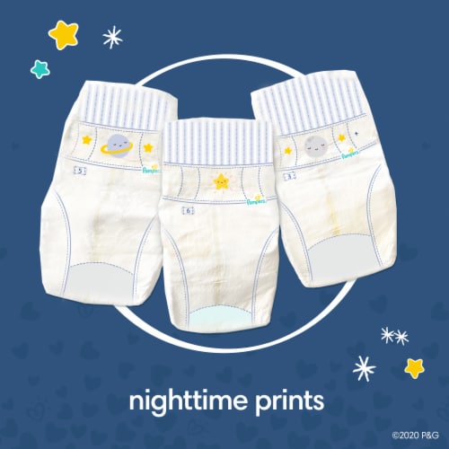 Pampers Swaddlers Overnight Diapers Size 6, 72CT 