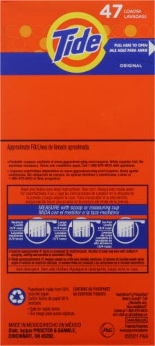 Tide® Original Clean Dissolve™ Powder Laundry Detergent Perspective: left