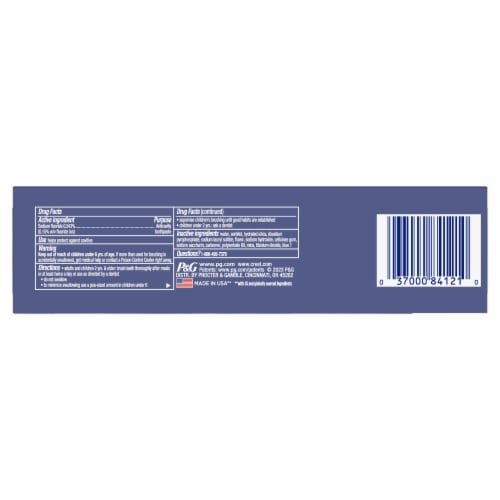 Crest 3D White Deep Clean Teeth Whitening Toothpaste Perspective: left
