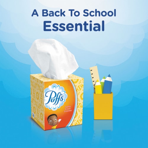 Puffs® Everyday Facial Tissue Perspective: left
