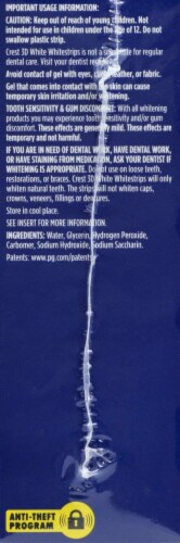 Crest 3D White Classic Vivid Whitestrips Perspective: left