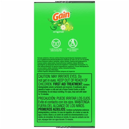 Gain® Original Aroma Boost™ Detergent Perspective: left