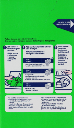 Gain Ultra Original Liquid Laundry Detergent Perspective: left