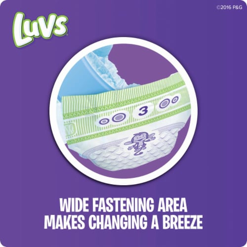 Luvs Ultra Leakguards Size 5 Diapers Perspective: left