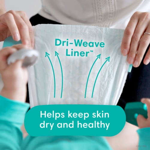 Pampers Baby Dry Diapers Size 5 Perspective: left