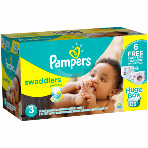 Size 3 pampers shop swaddlers
