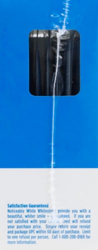 Crest 3D Whitestrips Noticeably White Teeth Whitening Kit Perspective: left
